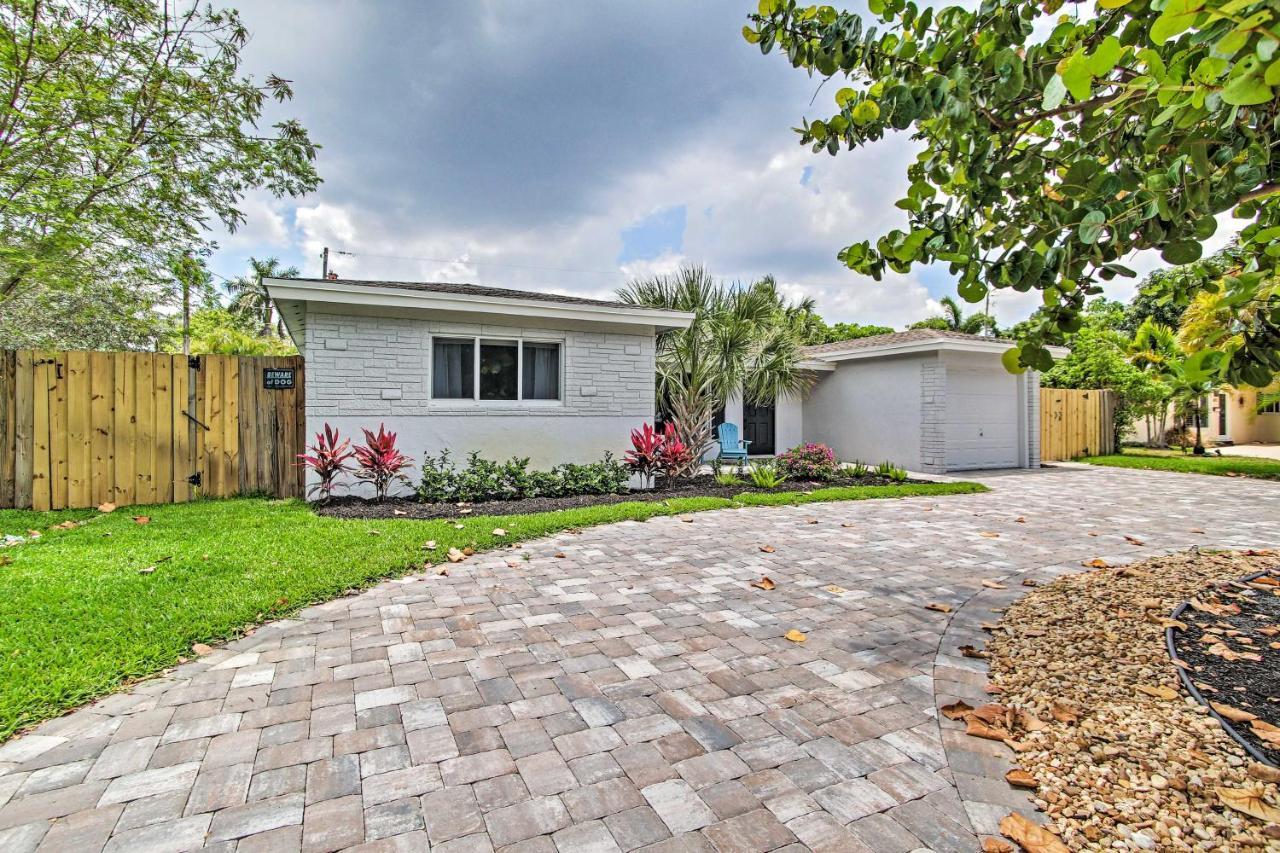 The Teal House - Pool And Yard, 2 Mi To Beach Villa Fort Lauderdale Exterior photo