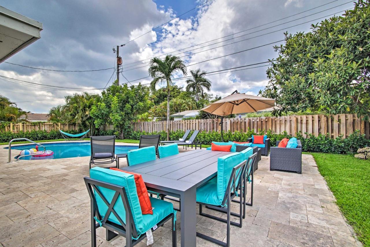 The Teal House - Pool And Yard, 2 Mi To Beach Villa Fort Lauderdale Exterior photo