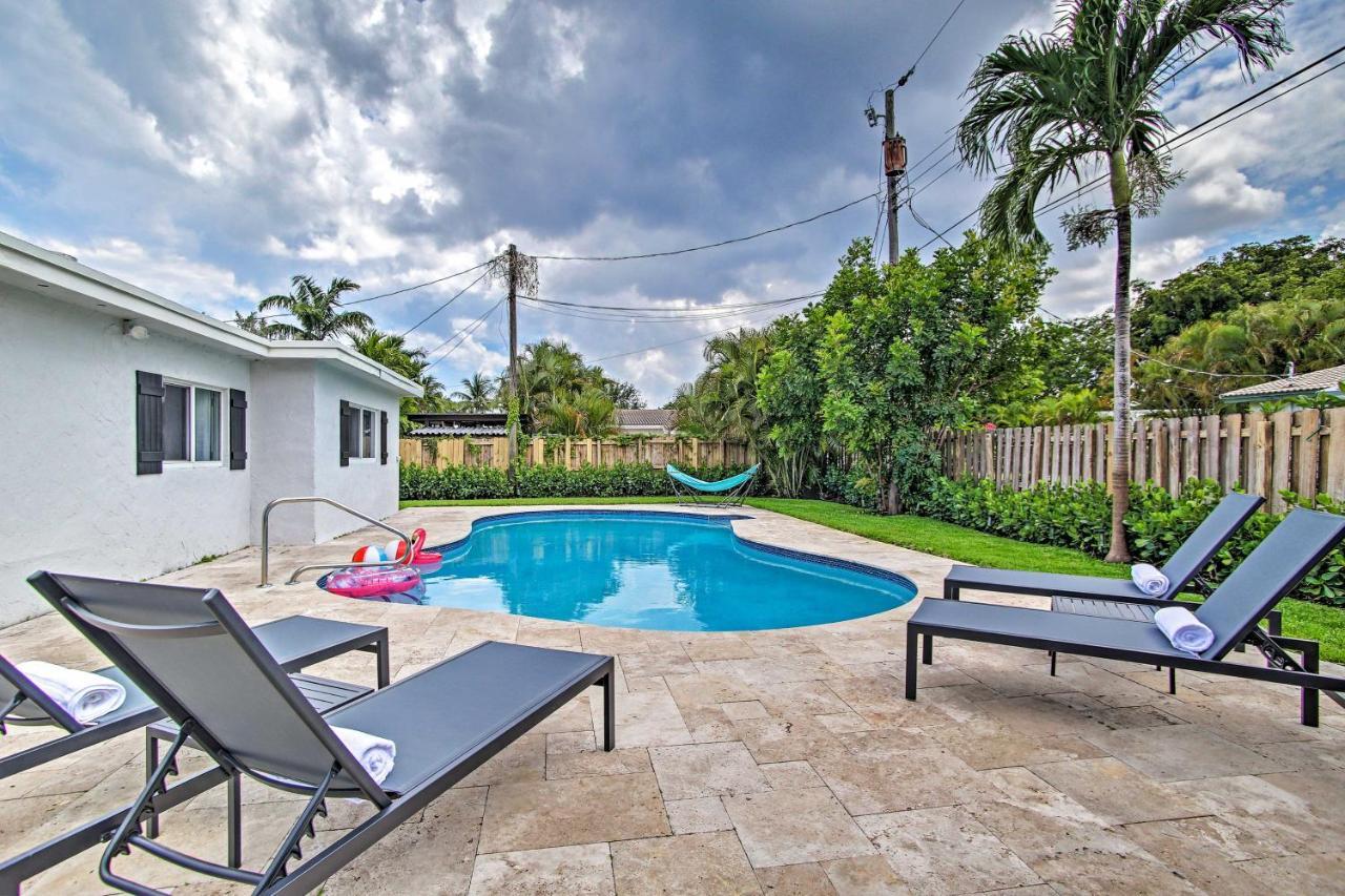 The Teal House - Pool And Yard, 2 Mi To Beach Villa Fort Lauderdale Exterior photo